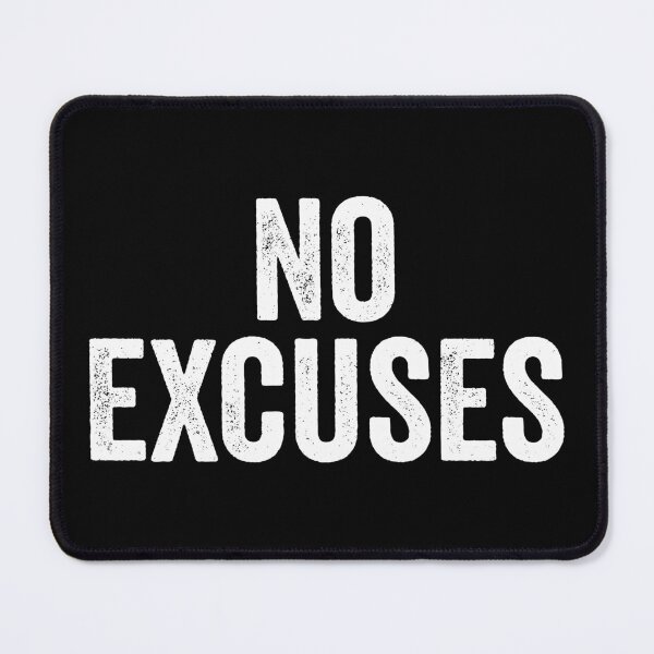 Item preview, No Excuses designed and sold by kevzadevinca.