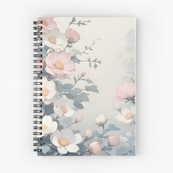 Item preview, Floral soft delicate , hand-painted style designed and sold by Sijtipat.