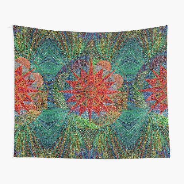 Grass Tree (repeat pattern) Tapestry