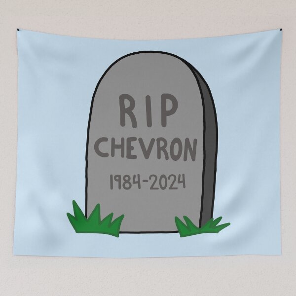 Item preview, RIP Chevron Deference designed and sold by graphicgal.