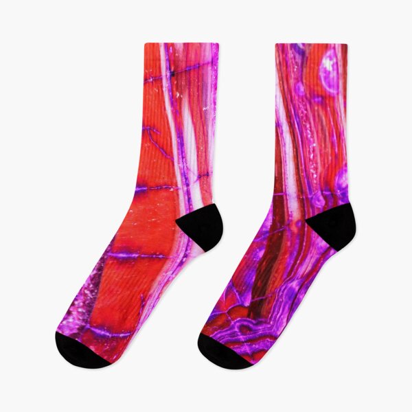 Item preview, Candy Striped Red & Purple Quartz designed and sold by TheQuarry.