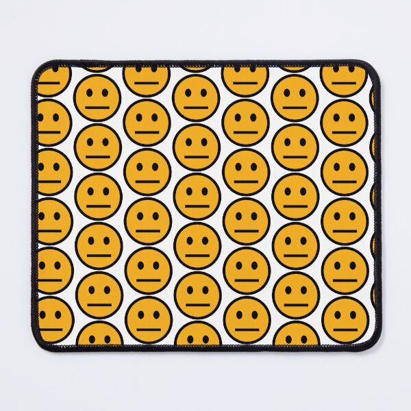 Item preview, Yellow icon emoji emotionless designed and sold by WwsNttb.