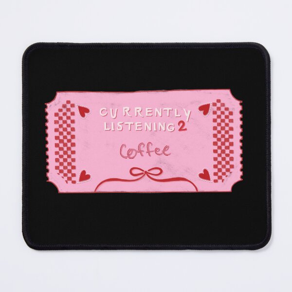 Item preview, Currently Listening to Coffee Ticket designed and sold by notastranger.
