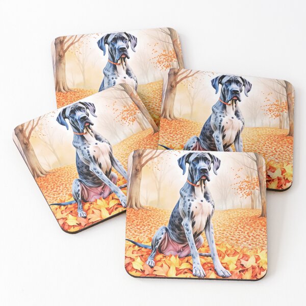 Item preview, Great Dane In Autumn designed and sold by TheAnimalZ00.