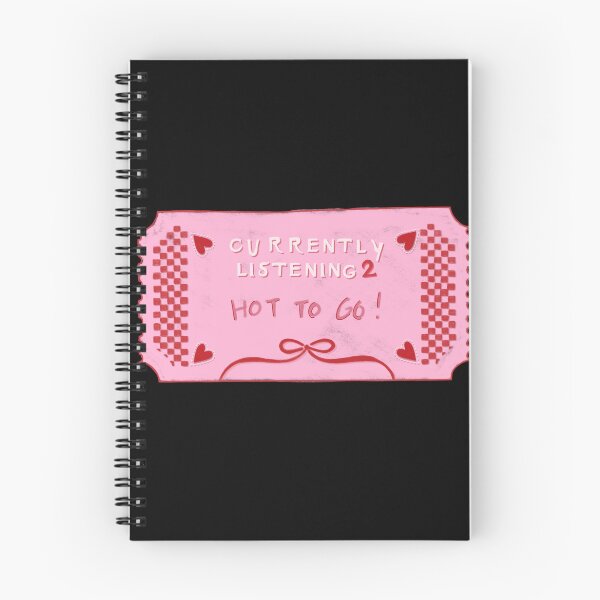 Item preview, Currently Listening Hot To Go Girl Ticket designed and sold by notastranger.