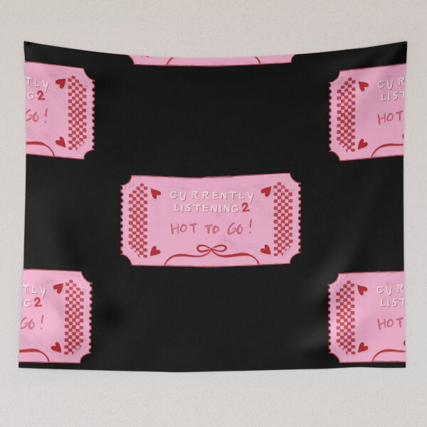 Item preview, Currently Listening Hot To Go Girl Ticket designed and sold by notastranger.
