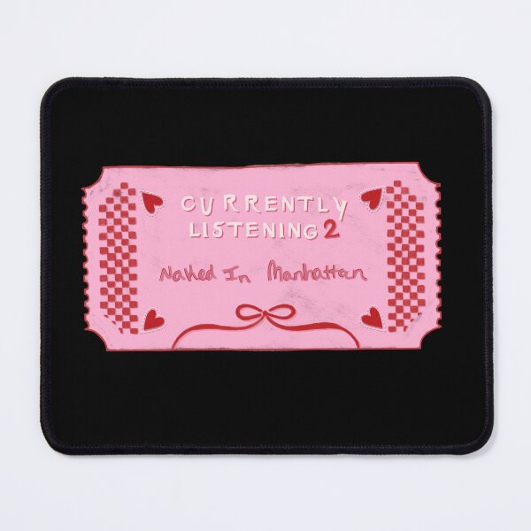 Item preview, Currently Listening to Naked In Manhattan Ticket designed and sold by notastranger.