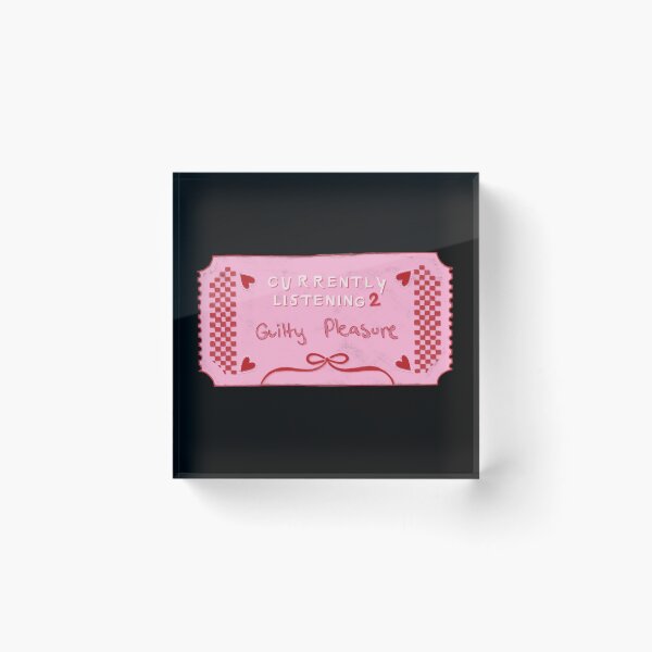 Item preview, Currently Listening to Guilty Pleasure Ticket designed and sold by notastranger.