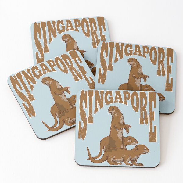 Item preview, Sea Otters Singapore designed and sold by piedaydesigns.