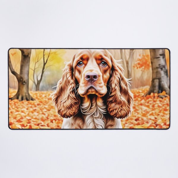 Item preview, English Cocker Spaniel In Autumn designed and sold by TheAnimalZ00.