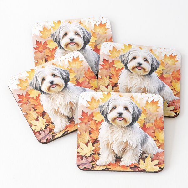 Item preview, Havanese Dog In Autumn designed and sold by TheAnimalZ00.