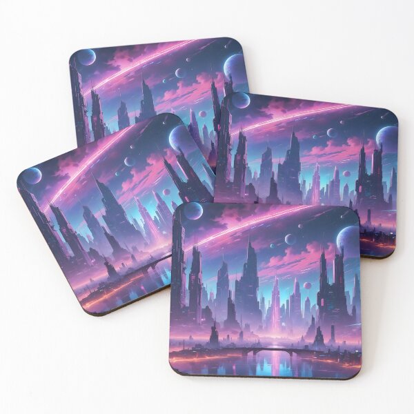 Item preview, Cyberpunk City Skyline designed and sold by papi1998.