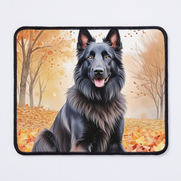 Item preview, Belgian Sheepdog In Autumn designed and sold by TheAnimalZ00.