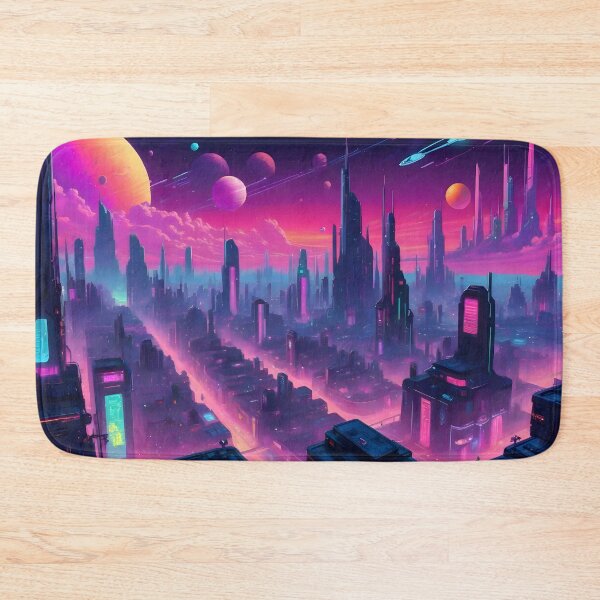 Item preview, Cyberpunk City Skyline designed and sold by papi1998.