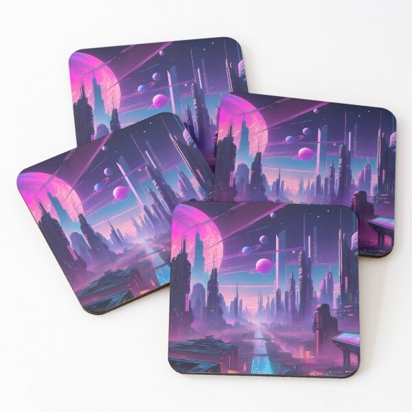 Item preview, Cyberpunk City Skyline designed and sold by papi1998.