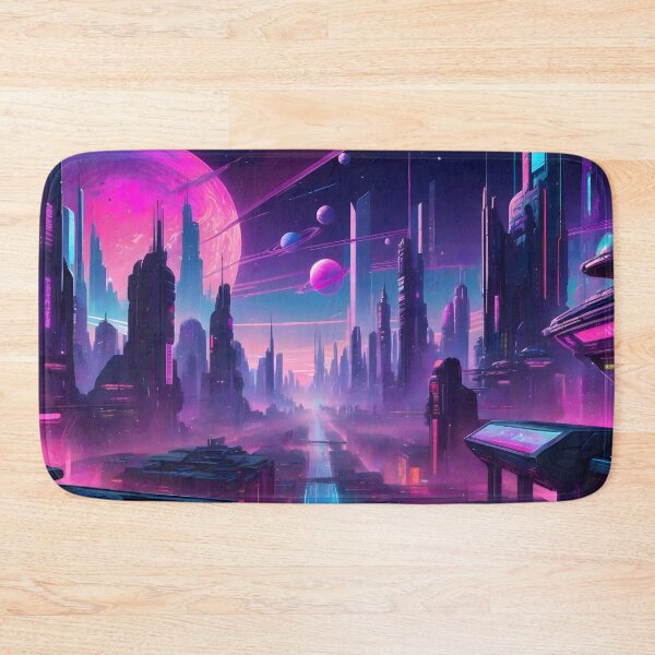 Item preview, Cyberpunk City Skyline designed and sold by papi1998.