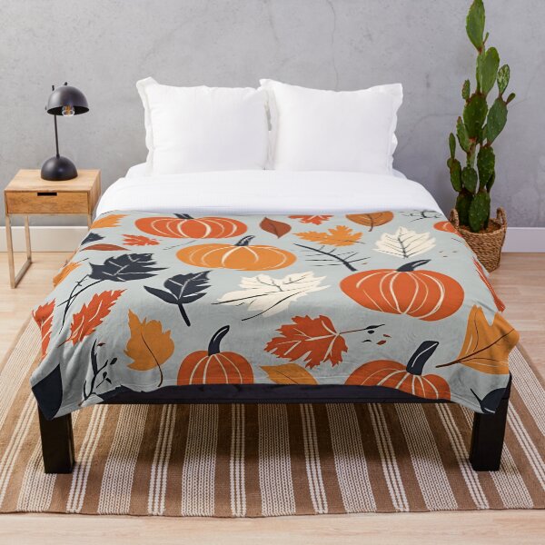 Item preview, Pumpkins and Leaves designed and sold by gotitat.