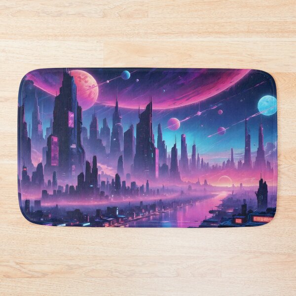 Item preview, Cyberpunk City Skyline designed and sold by papi1998.