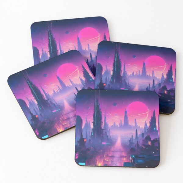 Item preview, Cyberpunk City Skyline designed and sold by papi1998.