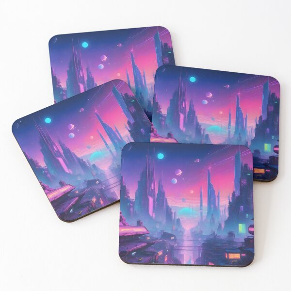 Item preview, Cyberpunk City Skyline designed and sold by papi1998.