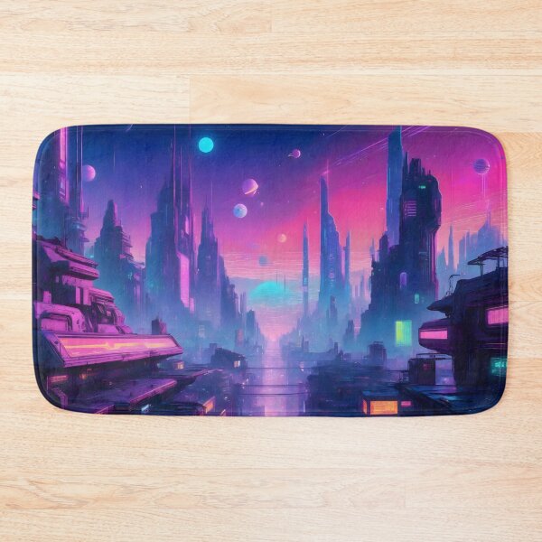 Item preview, Cyberpunk City Skyline designed and sold by papi1998.