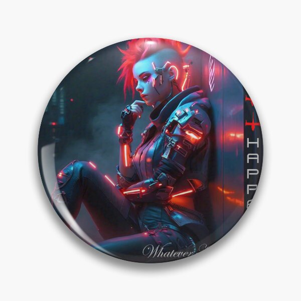 Item preview, Whatever Happens... Cyberpunk Happens! designed and sold by Jese345.