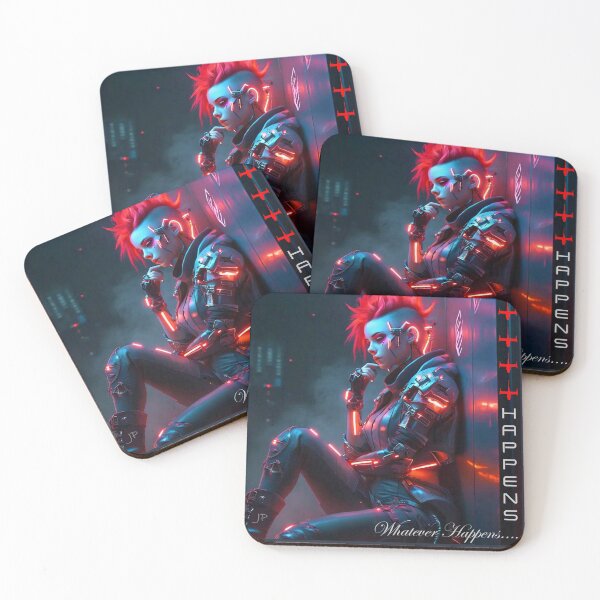 Item preview, Whatever Happens... Cyberpunk Happens! designed and sold by Jese345.