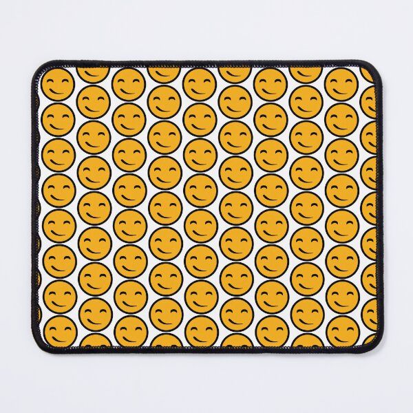 Item preview, Yellow icon emoji mischievous smile designed and sold by WwsNttb.