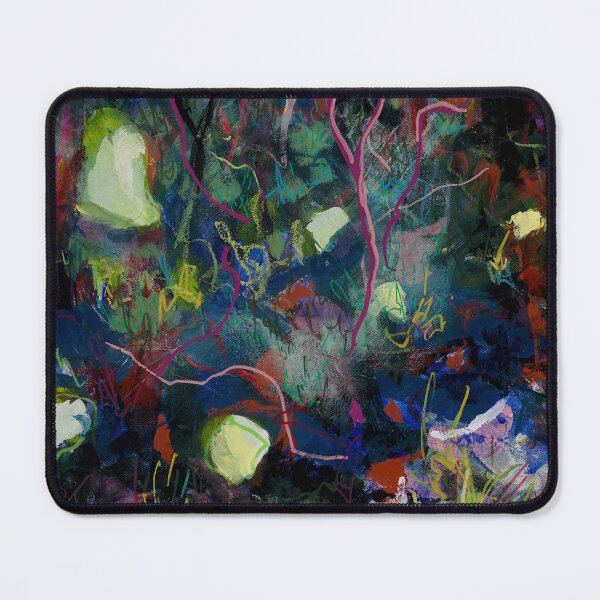 Item preview, Moody Abstract Lines Handpainted designed and sold by leahgay.