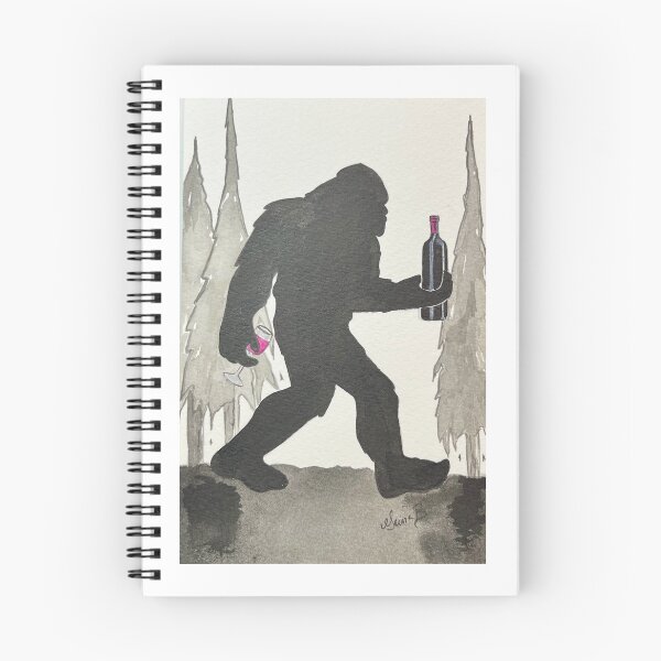 Item preview, Bigfoot Loves Vino designed and sold by GeinaB.