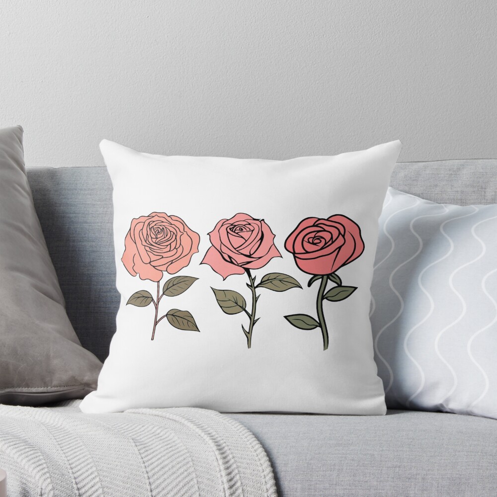 Item preview, Throw Pillow designed and sold by CreativeCanvas8.