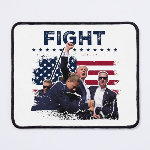 Item preview, Fight Trump Rally Shot Pennsylvania PA Rally Fist Fight Trump 2024 July 14 Rally designed and sold by Creativy.