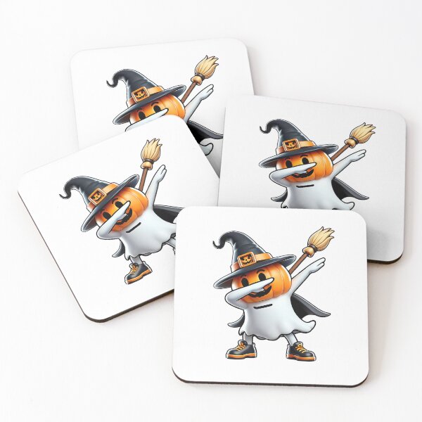 Item preview, Spooky Swirl: A Pumpkin Ghost's Halloween Dance designed and sold by ManeeStore.