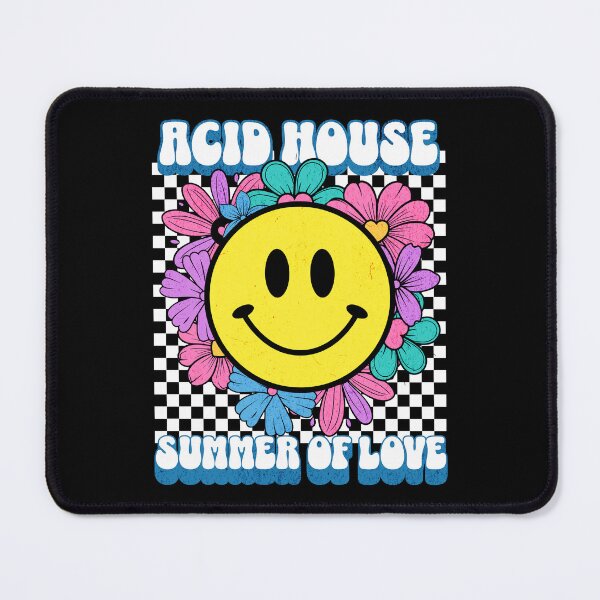 Item preview, ACID HOUSE - Summer Of Love (white/blue) designed and sold by Discothreadz.
