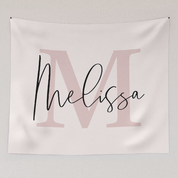Item preview, Melissa - Custom name on black cursive font  designed and sold by To the Lua.