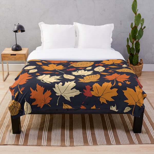 Item preview, Fall Leaves (Dark Background) designed and sold by gotitat.