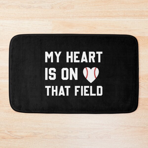 Item preview, My Heart Is On That Field Gift for Baseball Lovers designed and sold by CORJIDOG-ART.