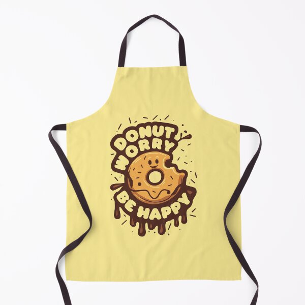Item preview, Donut Worry Be Happy Sticker designed and sold by CraftyAttire.