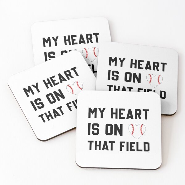 Item preview, My Heart Is On That Field Gift for Baseball Lovers designed and sold by CORJIDOG-ART.