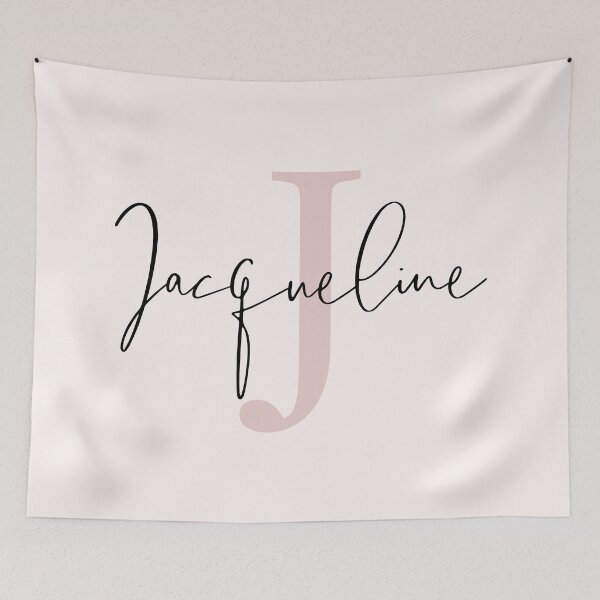 Item preview, Jacqueline - Custom name on black cursive font  designed and sold by To the Lua.