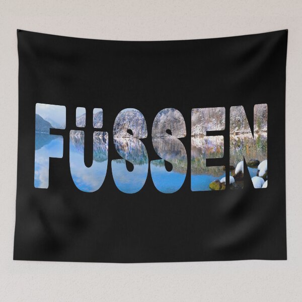Item preview, FÜSSEN - Alpsee Lake Bavaria Germany Winter Reflections designed and sold by Adam Gormley.