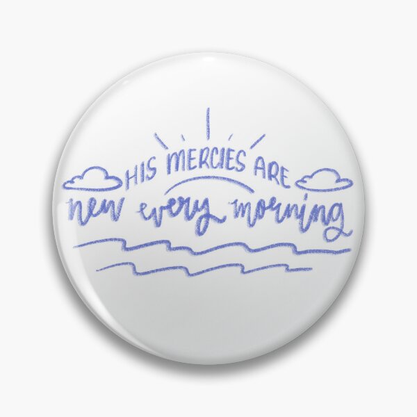 Item preview, ‘His mercies are new every morning’ Scribbled designed and sold by Faith Scribbles & Designs.