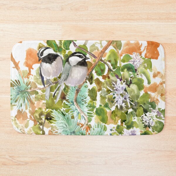 Item preview, Mounting Chickadees in thr Woods designed and sold by surenart.