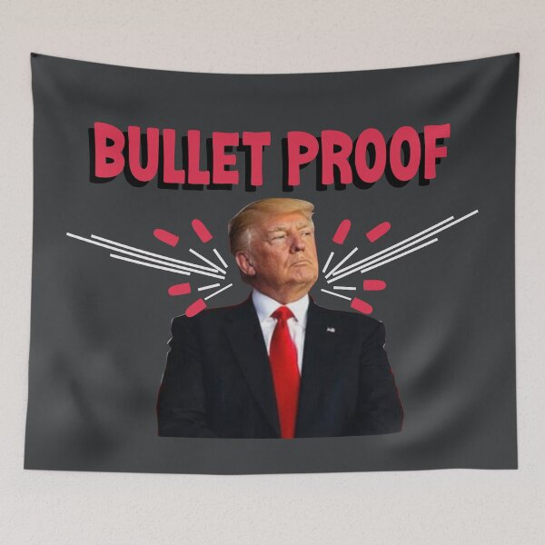 Item preview, Bullet proof trump assassination designed and sold by Colorfulman.