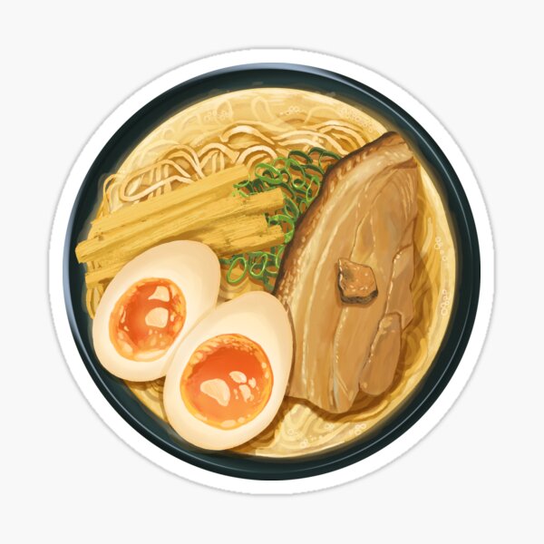 Ramen Time Sticker