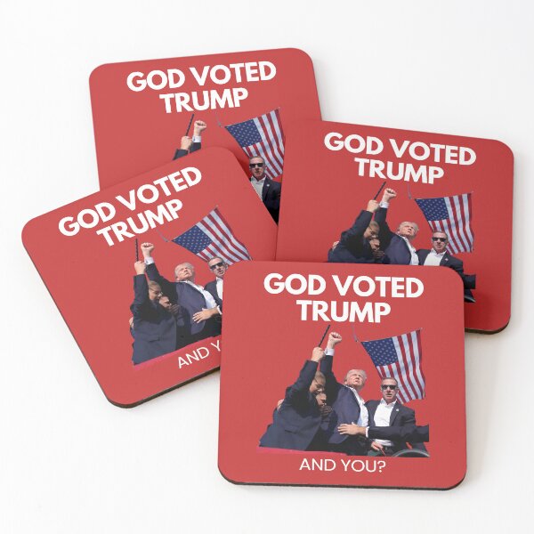 Item preview,  God Voted Trump - Trump Assassination Attempt 2024 designed and sold by daniqsa.