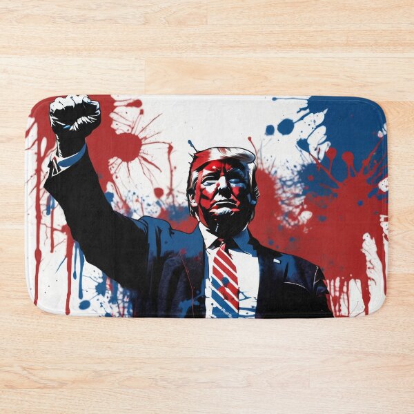 Item preview, Trump's Resilient Spirit: Splatter of Defiance designed and sold by ZipperDragon88.