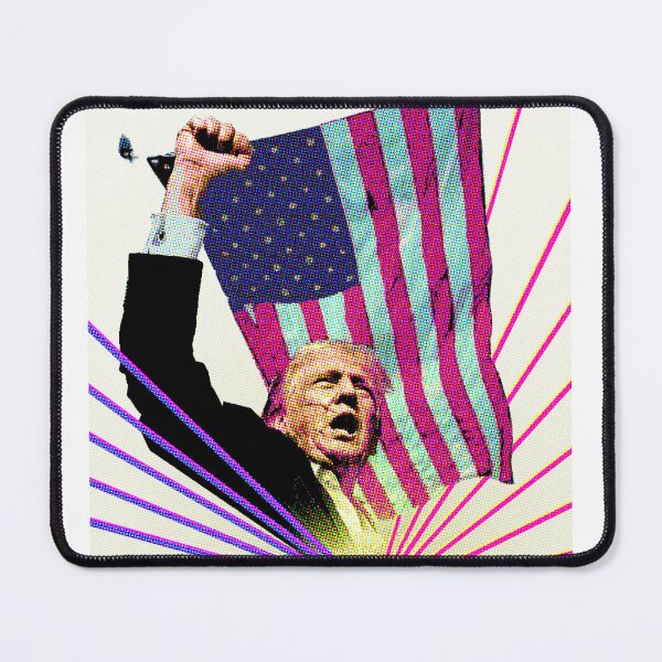 Item preview, Trump Raises Fist  designed and sold by JamesK1.