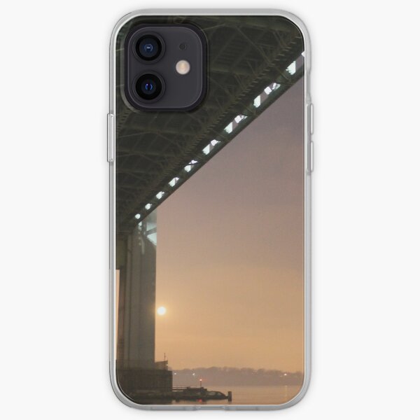   Self-Anchored Suspension Bridge, Early Morning, Nature, Mother Earth, Environment, Wildlife, Flora, Kind, Grain, Park iPhone Soft Case