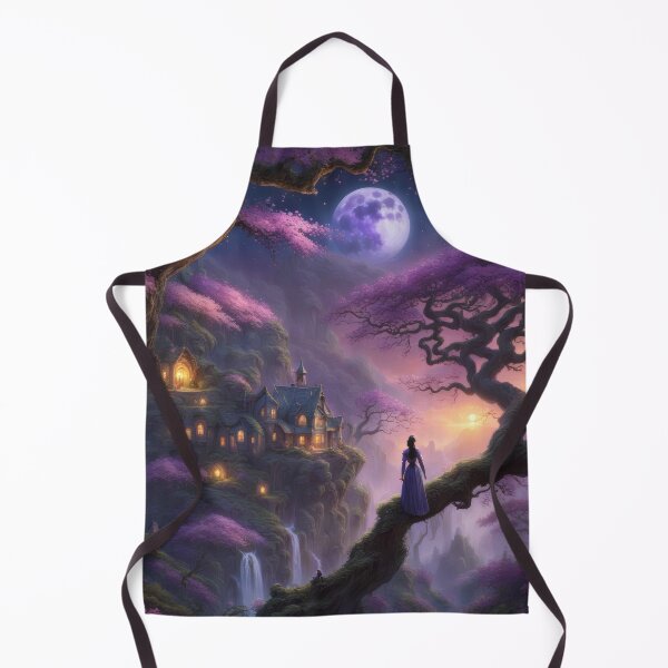 Aperçu de l'œuvre Fantasy Purple Forest : il n'y a pas d'endroit comme chez soi créée et vendue par AlaskaBorg.